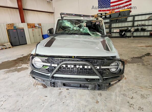 1FMEE5EP4MLA40821 2021 FORD BRONCO Gray Դիմացի տեսք