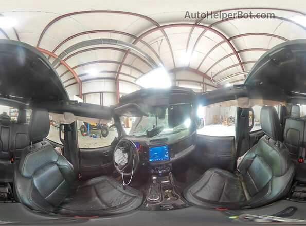 1FMEE5EP4MLA40821 2021 FORD BRONCO Gray 