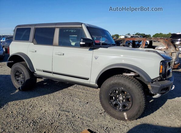 1FMEE5EPXMLA43447 2021 FORD BRONCO Gray Przód prawy