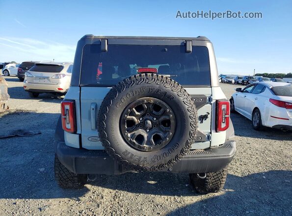 1FMEE5EPXMLA43447 2021 FORD BRONCO Gray Widok z tyłu