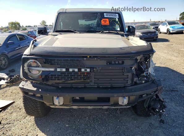 1FMEE5EPXMLA43447 2021 FORD BRONCO Gray Widok z przodu