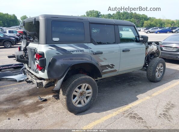 1FMEE5JR2PLB92169 2023 FORD BRONCO Gray Задня права чверть