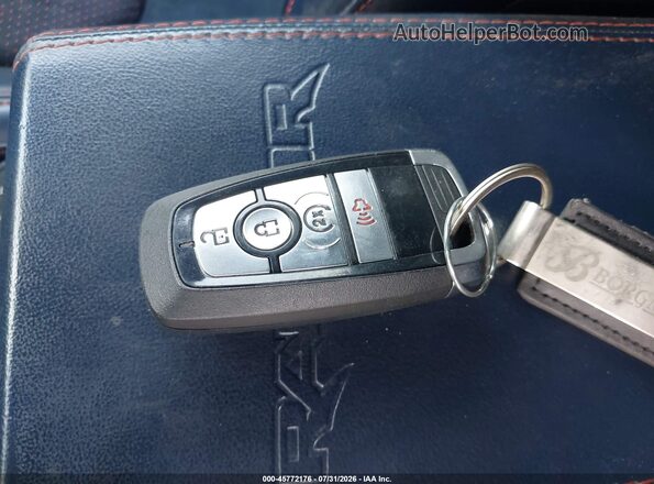1FMEE5JR2PLB92169 2023 FORD BRONCO Gray Вид панелі приладів