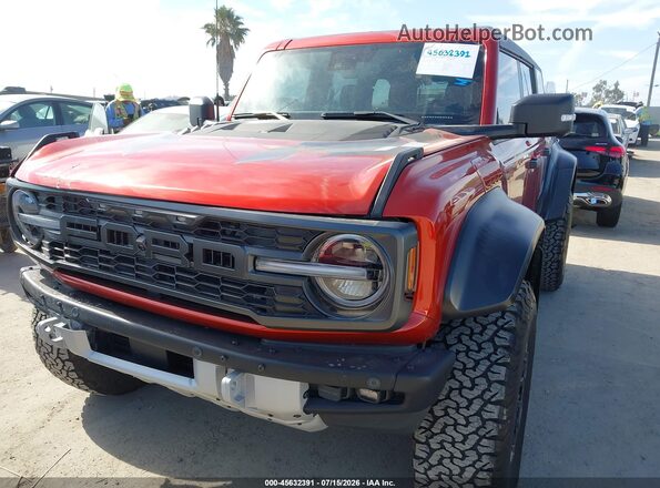 1FMEE5JR2PLC03896 2023 FORD BRONCO Оранжевый Вид спереди