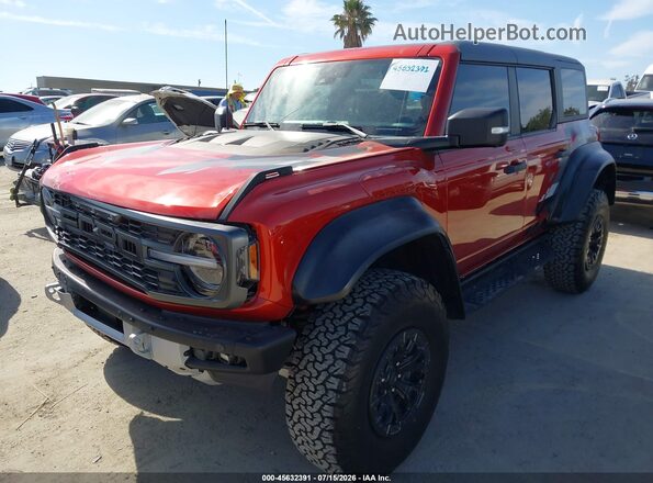 1FMEE5JR2PLC03896 2023 FORD BRONCO Оранжевый Передняя левая четверть