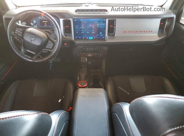 1FMEE5JRXPLB77788 2023 FORD BRONCO Black Dashboard view