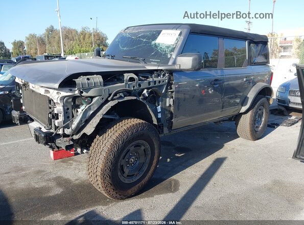 1FMEE6BH9SLB47752 2025 FORD BRONCO Серый Передняя левая четверть