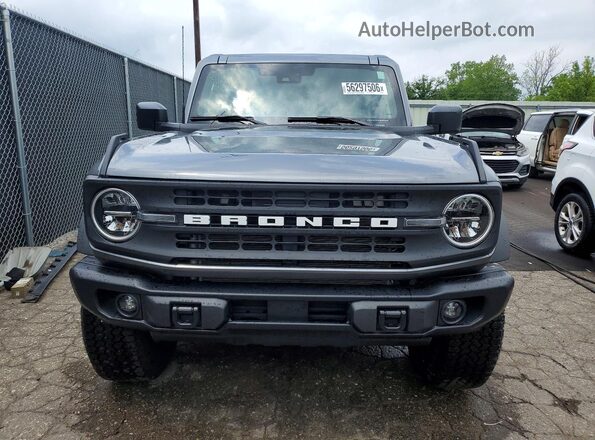 1FMEE7BH6SLB69195 2025 FORD BRONCO Gray Widok z przodu