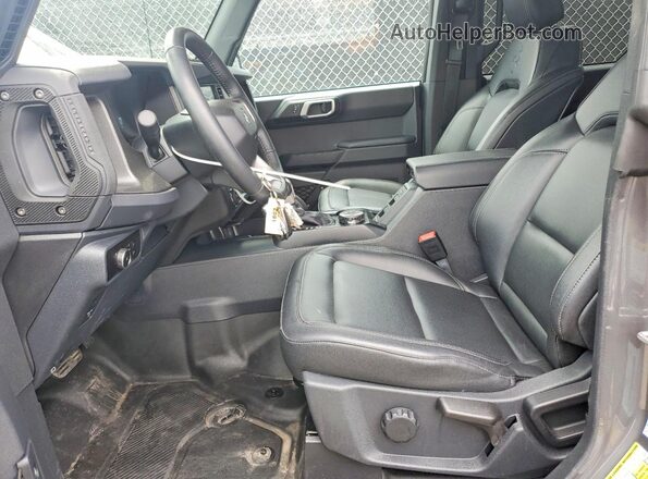 1FMEE7BH6SLB69195 2025 FORD BRONCO Gray Widok wnętrza z przodu