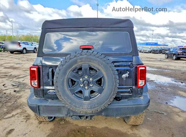 1FMEE7BH7SLA93535 2025 FORD BRONCO Black უკანა ხედი