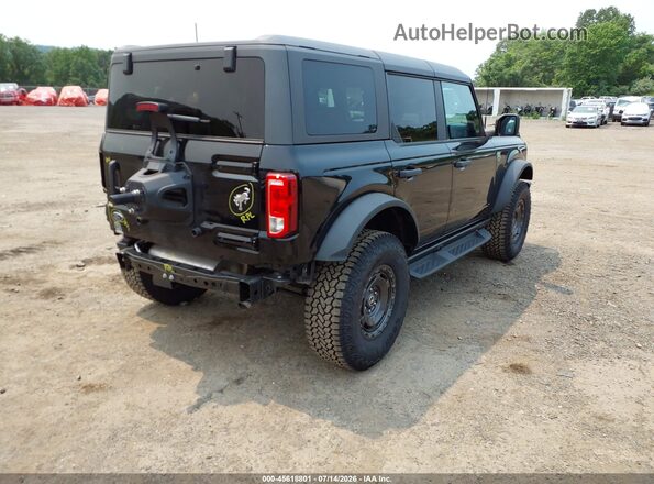 1FMEE7BH8SLB68663 2025 FORD BRONCO Черный Задняя правая четверть
