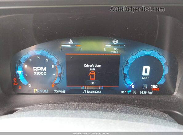 1FMEE7BH8SLB68663 2025 FORD BRONCO Черный Вид задних сидений