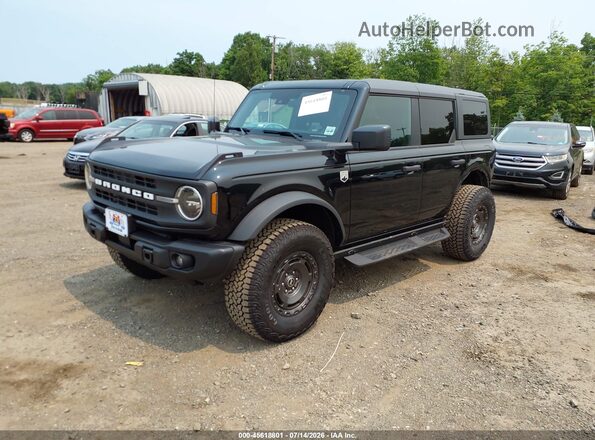 1FMEE7BH8SLB68663 2025 FORD BRONCO Черный Передняя левая четверть
