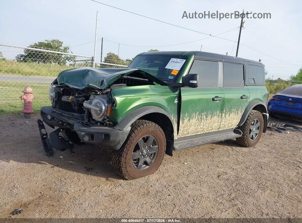 1FMEE8BP1SLB56108 2025 FORD BRONCO Green Передня ліва чверть