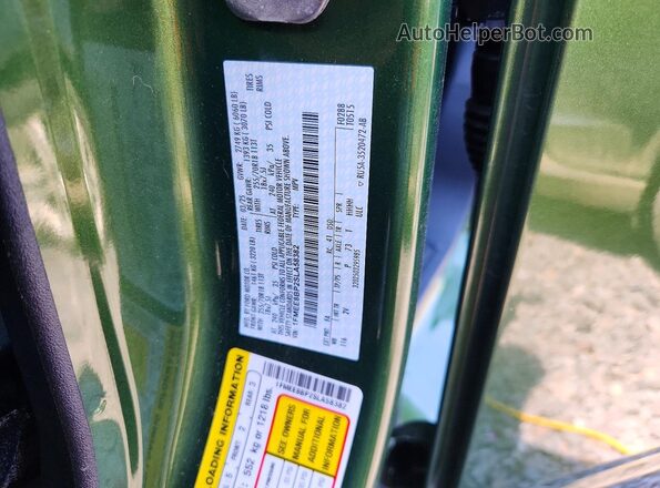 1FMEE8BP2SLA58382 2025 FORD BRONCO Green Շարժիչի բաժամունքի տեսք