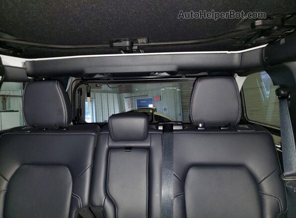 1FMEE8BP8SLB50452 2025 FORD BRONCO White Rear seats view