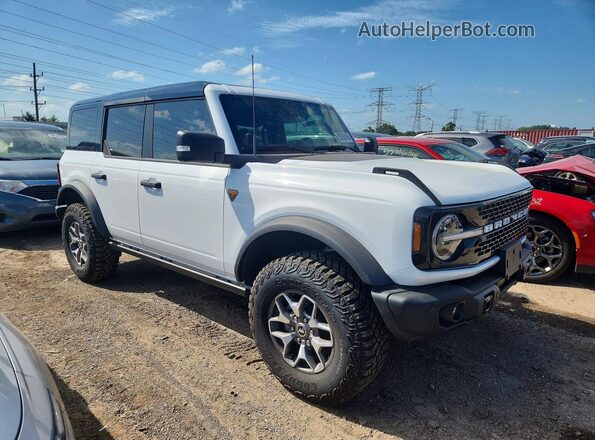 1FMEE9BP2SLB09238 2025 FORD BRONCO White წინა მარჯვენა