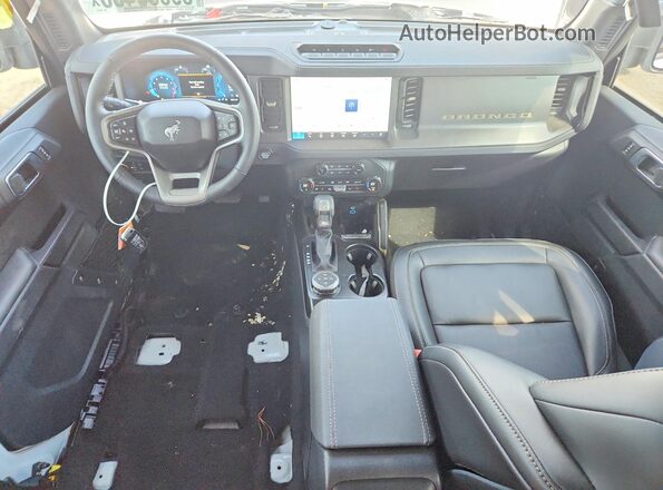1FMEE9BP2SLB09238 2025 FORD BRONCO White წინა პანელის ხედი