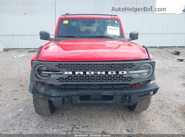1FMEE9BP7RLA24020 2024 FORD BRONCO Красный Вид задней части салона