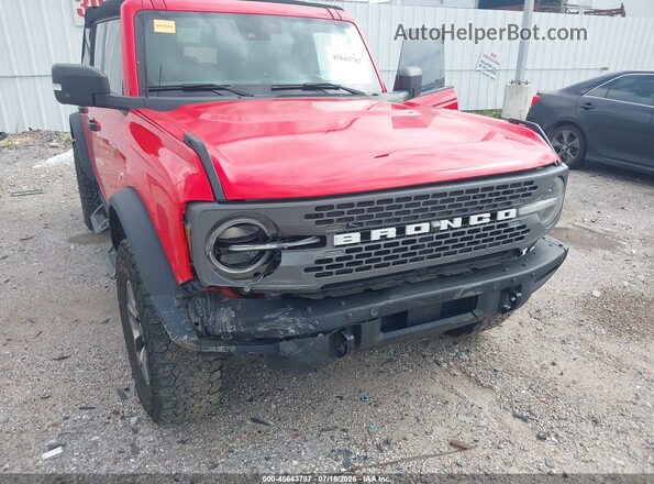 1FMEE9BP7RLA24020 2024 FORD BRONCO Красный Вид спереди