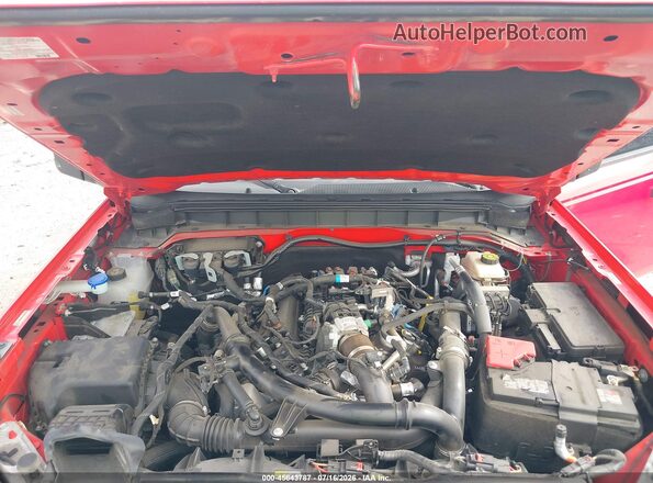 1FMEE9BP7RLA24020 2024 FORD BRONCO Красный Вид сзади