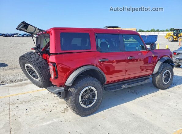 1FMEE9BP7TLA75329 2026 FORD BRONCO Maroon Հետևի աջ