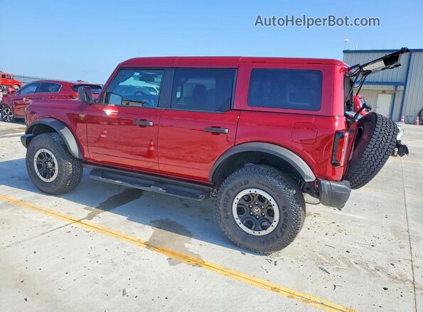 1FMEE9BP7TLA75329 2026 FORD BRONCO Maroon Հետևի ձախ
