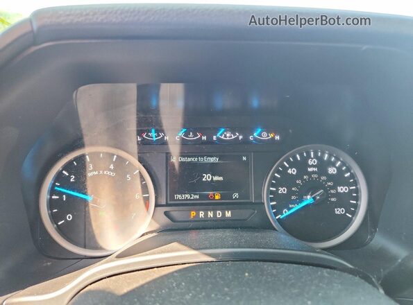 1FMJK1GT8LEB00631 2020 FORD EXPEDITION Black Instrument cluster view