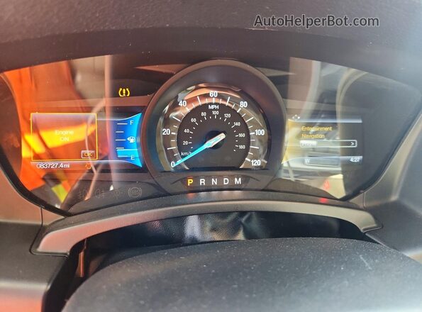 1FMJK1HT1GEF11678 2016 FORD EXPEDITION Red Սարքավորումների վահանակի տեսք