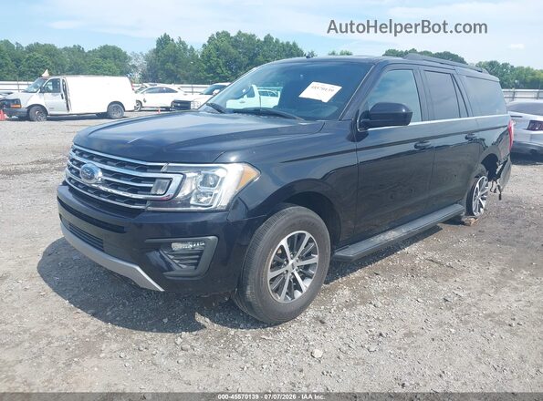 1FMJK1HT1KEA38583 2019 FORD EXPEDITION MAX Black Front left