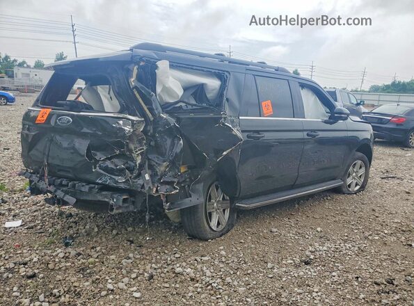 1FMJK1HT2JEA22066 2018 FORD EXPEDITION Черный Задняя правая четверть