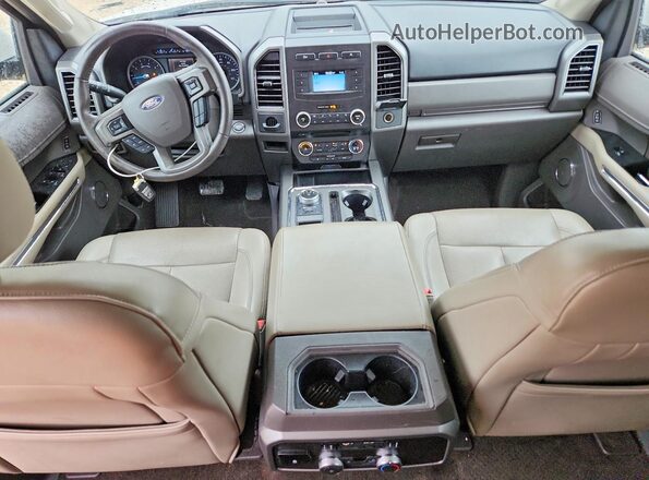 1FMJK1HT2JEA37778 2018 FORD EXPEDITION White Dashboard view
