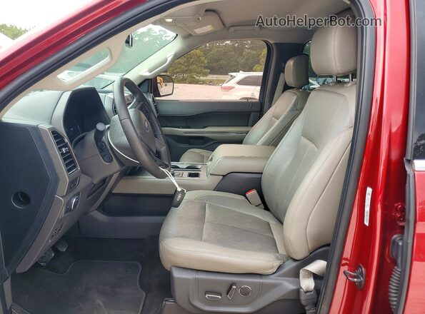1FMJK1HT2JEA66441 2018 FORD EXPEDITION Красный Вид салона спереди
