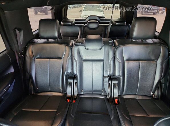 1FMJK1HT2KEA29620 2019 FORD EXPEDITION Black Widok tylnych siedzeń