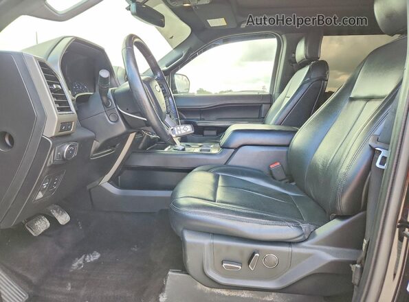 1FMJK1HT2KEA29620 2019 FORD EXPEDITION Black Widok wnętrza z przodu