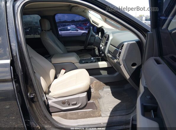 1FMJK1HT2LEA49125 2020 FORD EXPEDITION Black Front interior view