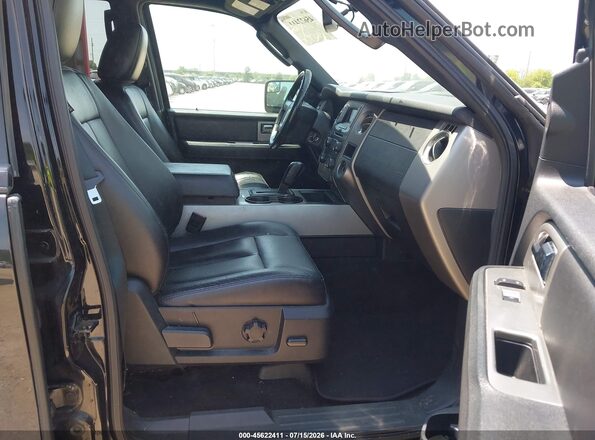 1FMJK1HT3HEA15802 2017 FORD EXPEDITION EL Black Widok wnętrza z przodu