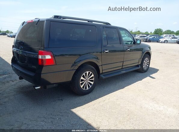 1FMJK1HT3HEA15802 2017 FORD EXPEDITION EL Black Tył prawy