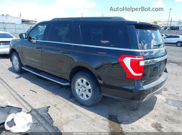 1FMJK1HT4JEA06029 2018 FORD EXPEDITION MAX Черный Задняя левая четверть
