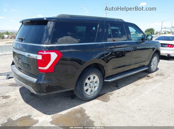 1FMJK1HT4JEA06029 2018 FORD EXPEDITION MAX Черный Задняя правая четверть