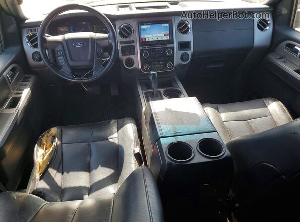 1FMJK1HT5GEF11277 2016 FORD EXPEDITION Темно-бордовый Вид панели приборов