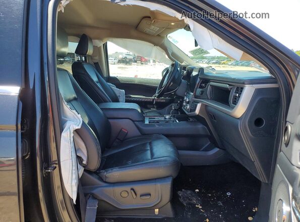 1FMJK1HT5NEA38509 2022 FORD EXPEDITION Charcoal Вид салону спереду
