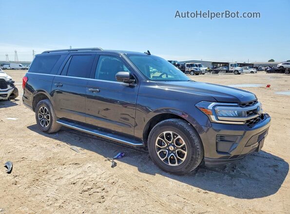 1FMJK1HT5NEA38509 2022 FORD EXPEDITION Charcoal Передня права чверть