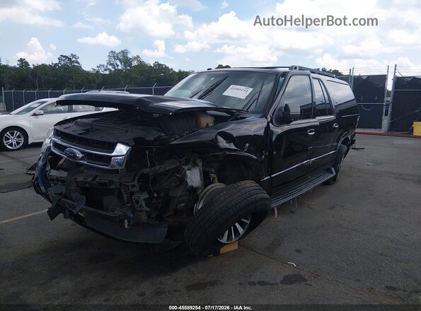 1FMJK1HT7GEF54812 2016 FORD EXPEDITION EL Black Front view