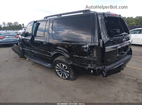 1FMJK1HT7GEF54812 2016 FORD EXPEDITION EL Black Rear left