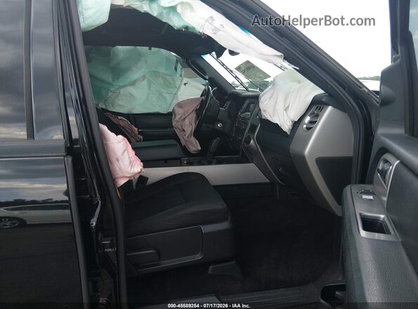 1FMJK1HT7GEF54812 2016 FORD EXPEDITION EL Black Front interior view