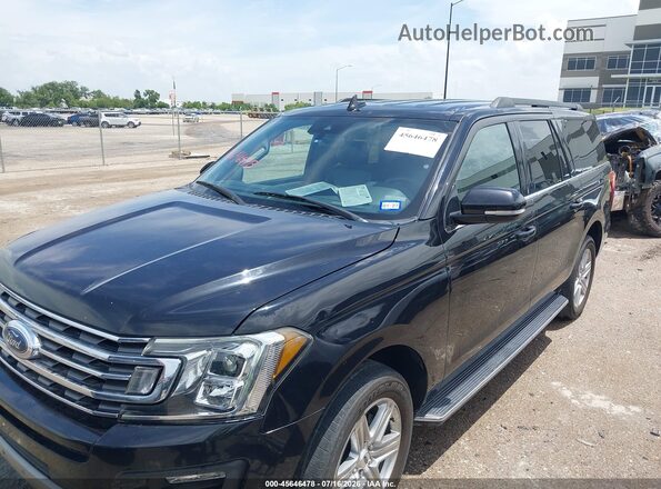 1FMJK1HT7KEA73290 2019 FORD EXPEDITION MAX Black წინა ხედი