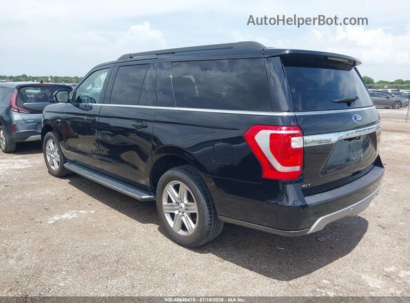 1FMJK1HT7KEA73290 2019 FORD EXPEDITION MAX Black უკანა მარცხენა