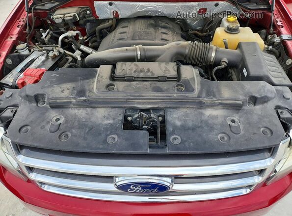 1FMJK1HT8HEA47385 2017 FORD EXPEDITION Red ძრავის განყოფილების ხედი