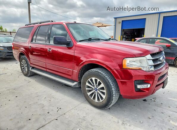 1FMJK1HT8HEA47385 2017 FORD EXPEDITION Red წინა მარჯვენა